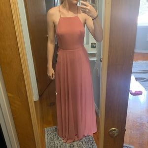 Lulu’s Backless Maxi Dress